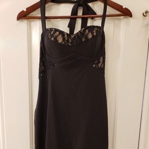 Black Halter Dress